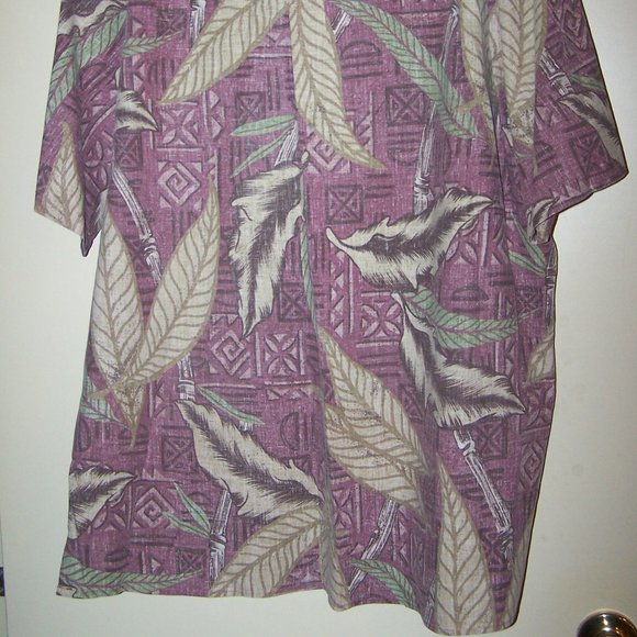 VINTAGE REYN SPOONER HAWAIIAN FLORAL CAMP SHIRT - Picture 6 of 11